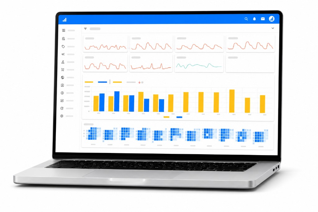 Dashboard newSales no notebook